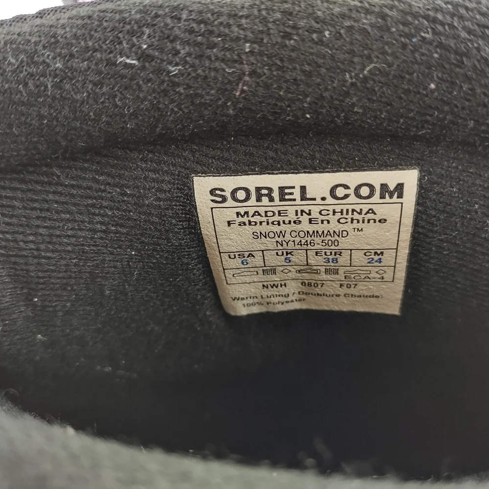 Sorel Snow Command Big Girl Winter Boots